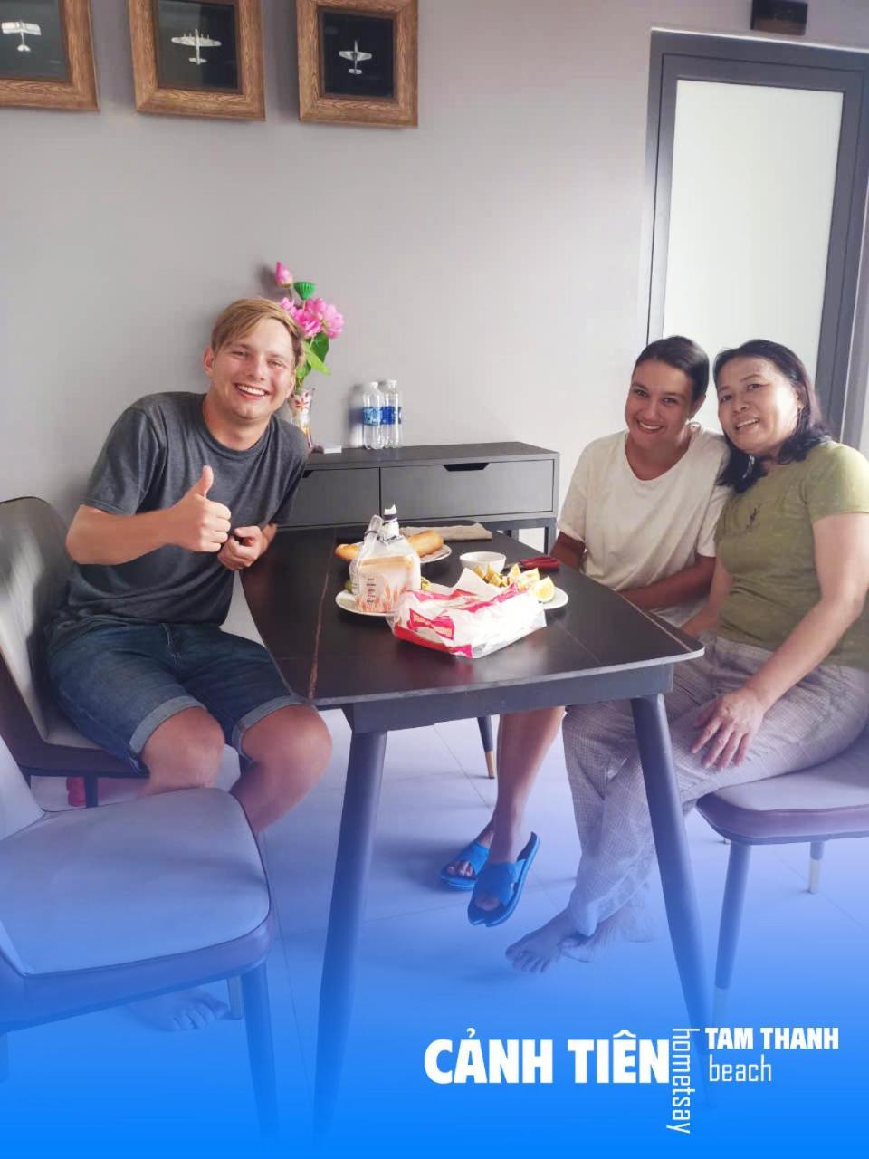 Canh Tien Homestay Tam Thanh Beach Tam Kỳ Kültér fotó
